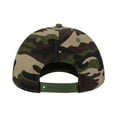 thumbnail image 2 of TOPTIE 5 Panel Trucker Cap Snapback Mid Profile Cotton Sun Hat Adult-Army Green Camo, 2 of 8