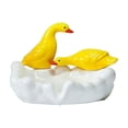 thumbnail image 3 of Jabonera con forma de pato, diseño de dibujos animados, fácil de limpiar, ahorradora de jabón Blanco, 3 of 9