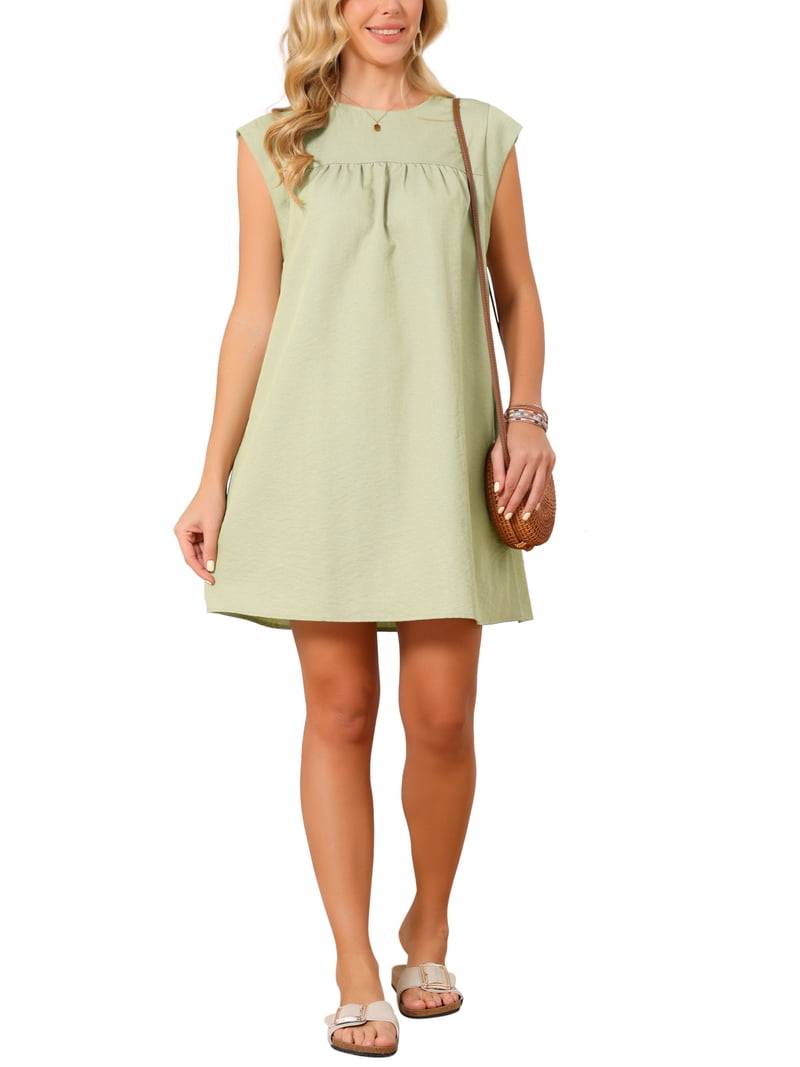 pastel green shift dress Dusty Mint Textured Shift Dress