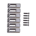 thumbnail image 1 of Sillines de puente de Tremolo Yuyangstore 6 piezas plateados, 1 of 8