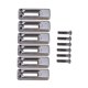 thumbnail image 1 of Sillas de puente Tremolos Sunnimix 6 piezas Plateado Plata, 1 of 8