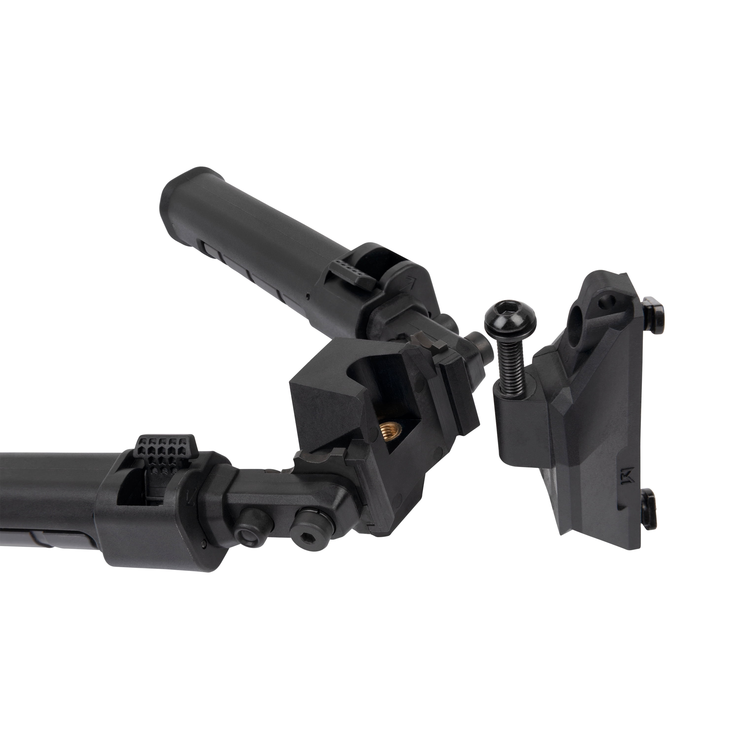 Allen Company Helix Polymer Bipod, Stud and M-LOK Compatible, 8-11.5 In