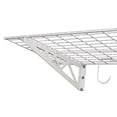 thumbnail image 6 of SafeRacks 24 x 48 Inch Garage Wall Shelf Two-Pack with Bike Tire Hooks, White, 6 of 7