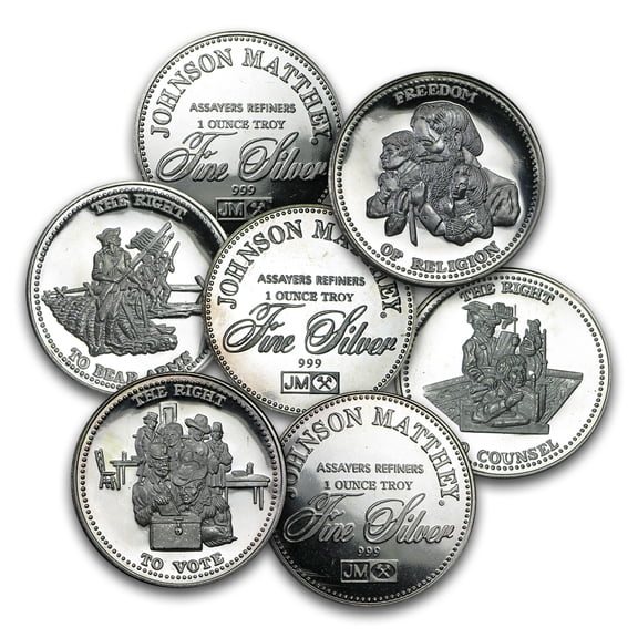 1 oz Silver Round - (Freedom, Random Motif)