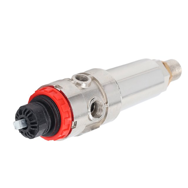 Separador De Humedad De Filtro De Aerógrafo, Filtro Separador De Aceite De Agua De Polvo De Aceite De Trampa De Metal Fácil De Conectar Para Compresor De Aire ANGGREK Water Oil Separator Filter 3/8in NPT