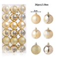 thumbnail image 3 of Christmas Shatterproof Ornaments Sets,Christmas Xmas Tree Ball Bauble,Green Christmas Hanging Ornaments Shatterproof Delicate Baubles Set for Holiday Party Christmas Tree Decor,PP1,36 Pcs,1.18",3cm, 3 of 9