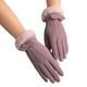 thumbnail image 4 of Jumpingount Guantes de invierno para mantener el calor Estilo simple Hermosa cubierta de mano Pantalla táctil a prueba de viento Guante de mujer Type2 NO2, 4 of 6
