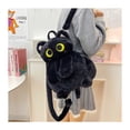 thumbnail image 3 of Ruiboury Cat Rucksack For Kids Cute P Backpack For School Black Cat P Backpack Kids Cat Doll Backpack, 3 of 6