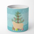 thumbnail image 4 of Carolines Treasures BB9341CDL 3.75 x 3.25 in. Unisex English Leicester Longwool Sheep Christmas 10 oz Decorative Soy Candle, Teal, 4 of 5