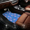 thumbnail image 6 of Vsdgher Tropical Jellyfishes Car Foot Mat Set of 4 Pieces Universal Floor Liner Car Accessories Fits Most Cars, Trucks, Vans, sedans, SUV, 6 of 7