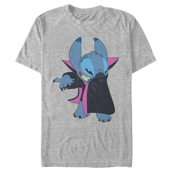 Men's Lilo & Stitch Alien Vampire, aka Stitch Graphic Tee Athletic Heather Medium