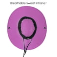 thumbnail image 5 of Women Wide Bucket Sun Hat UPF 50+ Outdoor Fishing Hiking Garden Protection Hat, 5 of 8