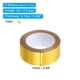 thumbnail image 2 of Cinta washi metálica Uxcell 15mmx5m, 2 paquetes de cintas adhesivas tono dorado, tono plateado, 2 of 5