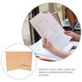 thumbnail image 4 of 10 Pcs Envelopes Folders Documents Holder Paper Material Folder Teacher Making A4 File Folder, 4 of 6