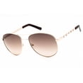 thumbnail image 1 of Guess Factory GF0408 32F Unisex Gold Metal Full Rim Sunglasses, 1 of 2