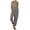 Dark Gray, variant on Overalls For Women Floral Embroidery Jumpsuits for Women Casual Denim Overalls with Pockets,White