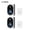 WHITE D10 2-PACK, variant on Wireless Smart Video Doorbell with 4.3” IPS Screen, Night Vision, 2-Way Audio, Long Battery & 128GB TF Card, Doorbell System Suitable for Home, Apartment, Garage, Office, Monitoring