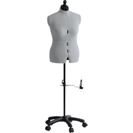 Dritz Celine Standard Plus Dress Form Medium-(C: 39-47", W:32-40", H:41-48", FOB: MI)