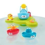 Yookidoo Stack N' Spray Bathtub Water Fountain Boat Propeller Octopus Bath Toy YOO40115