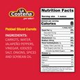 thumbnail image 3 of La Costeña Sliced Pickled Carrots and Jalapeno Peppers, 14.1 oz, 3 of 5