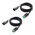 thumbnail image 4 of Almencla 2x DT Dtp Adapters Connectors splitters 2 Pin Socket for Single Head, 4 of 8