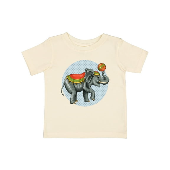 Inktastic Vintage Circus Elephant Boys or Girls Baby T-Shirt