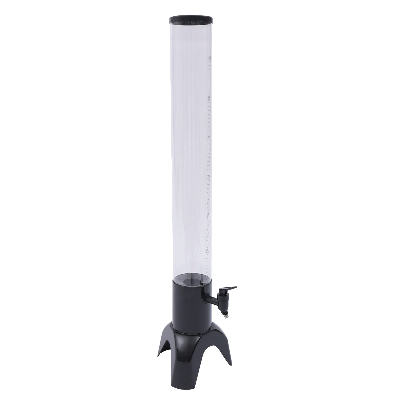 Beer Tower Dispenser 3L/100oz, Clear Liquor Drink Tower Dispenser with  Removable Ice Tube,Margarita Juice Beer Tower Drink Dispenser,Perfect for  Party