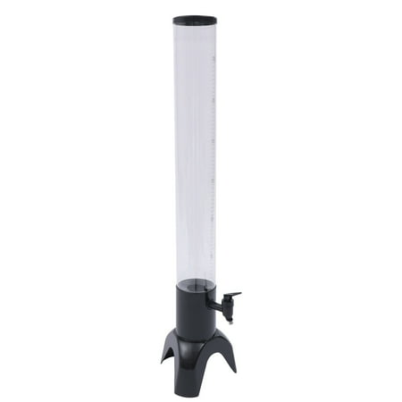 

3L Beer Tower Clear Liquor Tower Dispenser with Removable Ice Tube