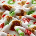 thumbnail image 4 of Parent's Choice 30" x 36" Gingerbread Plush Baby Blanket, White, 4 of 5
