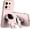 Pink, variant on Compatible with Poco M6 Pro Case with Plating Creative Astronaut Cartoon Holder Pink, for Xiaomi Poco M6 Pro 4g Phone Case Silicone Shockproof Stand Soft TPU Protective Slim Cover (Pink)