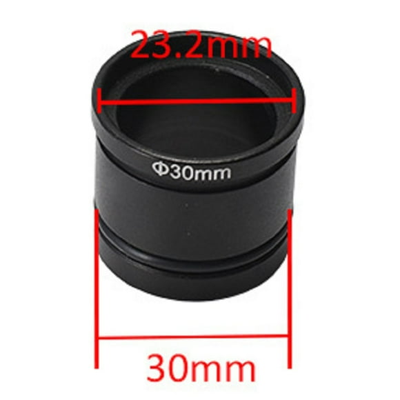 Adaptateur de Microscope C-Mount 30/30,5mm pour Appareil Photo CCD, Adaptateur d'Objectif
