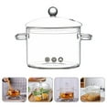 thumbnail image 6 of Gymnture Clear Glass Stew Pot with Cover - 1500ml, 6 of 10