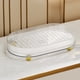 thumbnail image 1 of Tapete para secar platos en la encimera de la cocina | Bandeja antideslizante para platos y tazas de 38 x 22 cm | Escurridor para platos, frutas y tazas de café | Bandeja de goteo de PET+ABS fácil, 1 of 6
