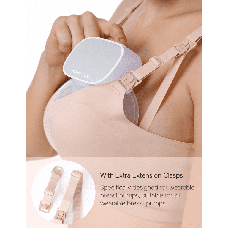 Momcozy Nursing Bras for Breastfeeding, YN21 Seamless Ultra Comfort  Maternity Bra, Natural Shape, Pregnancy Sleep Bralette
