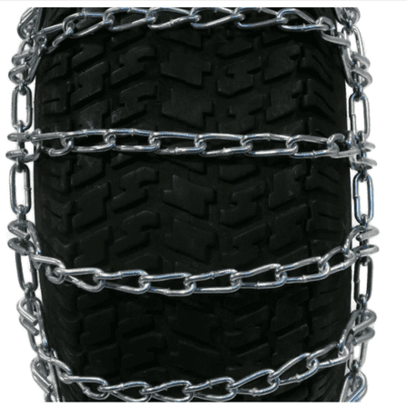 New Pair 2 Link TIRE Chains 20x10.00x8 for John Deere Lawn Mower Tractor Rider