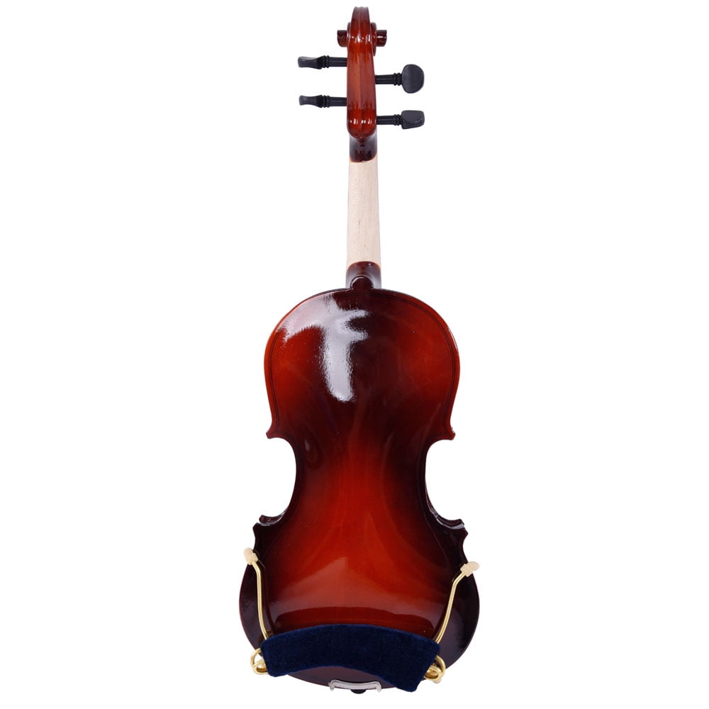 New 1/2 Acoustic Violin for Kids Boys Girls, Solid Wood Violin Acoustic Starter Kit with Violin Fiddle Case, Bow, Rosin, Shoulder Rest, Electronic Tuner, Brown Violin Outfit Set for Beginners Students