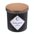 thumbnail image 1 of 7Oz Noir Mat Bougie Parfumée Avec Couvercle (Mango Medley) - Set of 2, 1 of 1