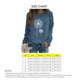 thumbnail image 5 of Sudadera de manga larga para mujer con estampado de diente de león, cuello redondo, manga larga, informal, suelta, sudadera, 5 of 5