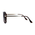thumbnail image 4 of Classic Mens Plastic Tear Drop Shape Racer Sunglasses Tortoise Gold Black Brown, 4 of 4