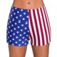 thumbnail image 3 of Parte inferior de bikini de talle alto para mujer, pantalones cortos tipo tankini, para playa, 3 of 4