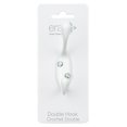 thumbnail image 2 of Era Double Hook 1-Pack White, 2 of 6