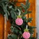thumbnail image 3 of Bolas Navideñas De Plástico Paquete de 3 bolas decorativas de plástico para árbol de Navidad, 10 cm, colgantes coloridos para decoración navideña Yulucky, 3 of 8