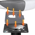thumbnail image 3 of Easy Installation Fishing Boat Seat Base Quick Removal Design Quick Disconnect Seat Mount with Boat Seat Swivel, 3 of 7
