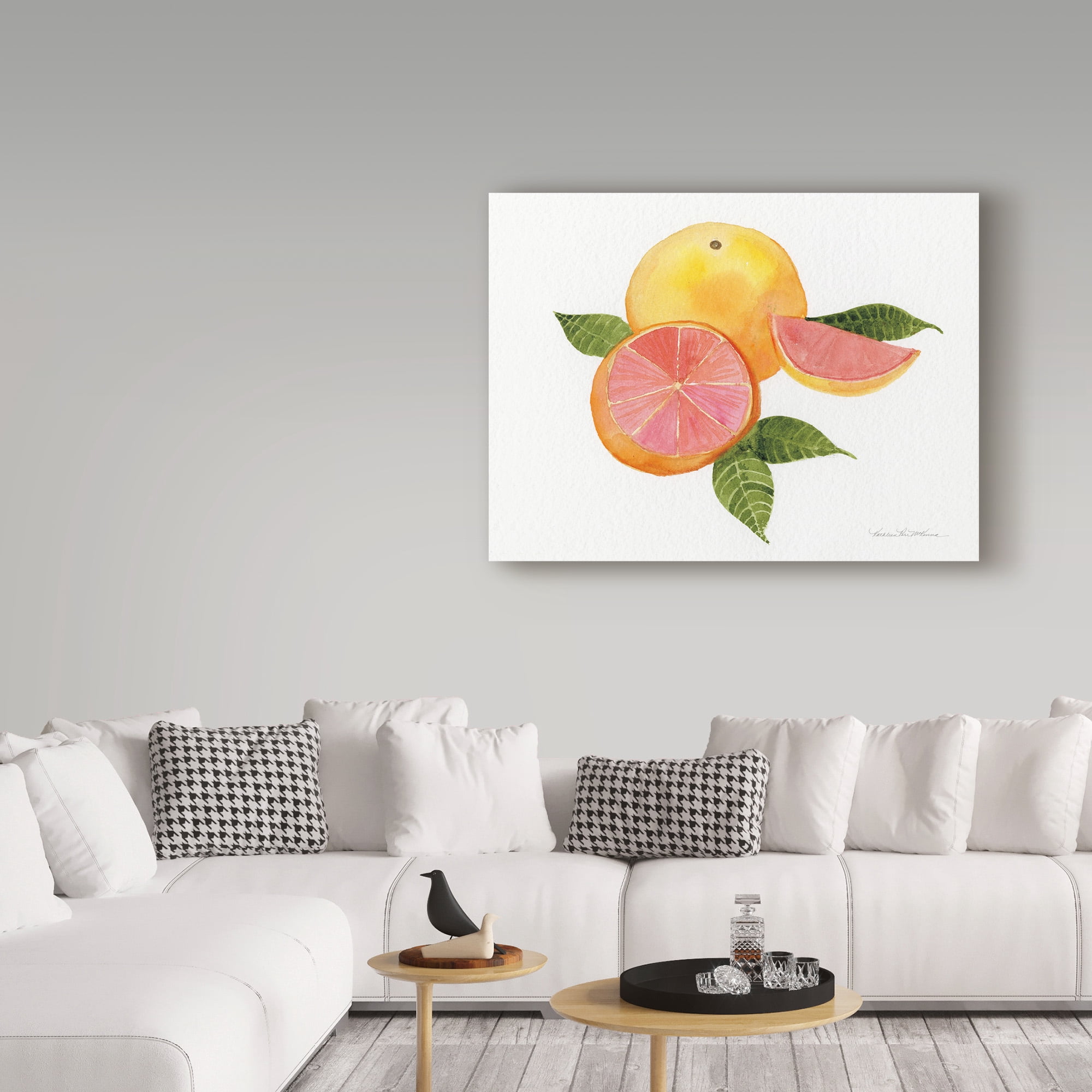 Trademark Fine Art 'Citrus Garden X' Canvas Art by Kathleen Parr McKenna