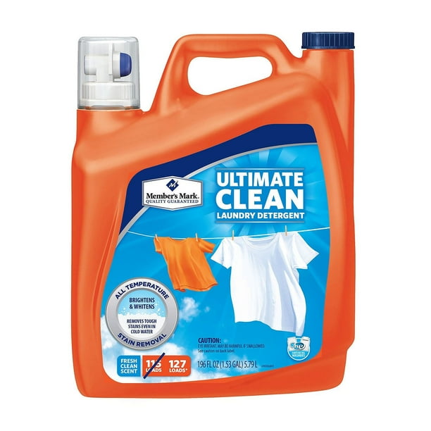 Member's Mark Ultimate Clean Liquid Laundry Detergent, Fresh Clean
