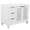 White, variant on Bellaterra Home 42 in. Single Sink Vanity with Cabinet, Dark Gray - Right Door