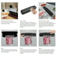 Dammyty Vacuum Sealer Machine with 20 Bags, Automatic Electric Air