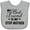 AC-Heather Grey, variant on Inktastic My Best Friend is My Step Mother with Hearts Boys or Girls Baby Bib