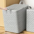 thumbnail image 4 of Under $10 Storage Bins, Hwkond Clothes Quilt Storage Box Put Closet Large-capacity Organizing Storage Moving Packing Special Clothing Luggage Bag, 4 of 6