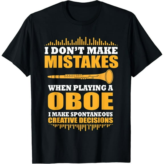 Cool Oboe Saying Gift Musical Instruments T-Shirt